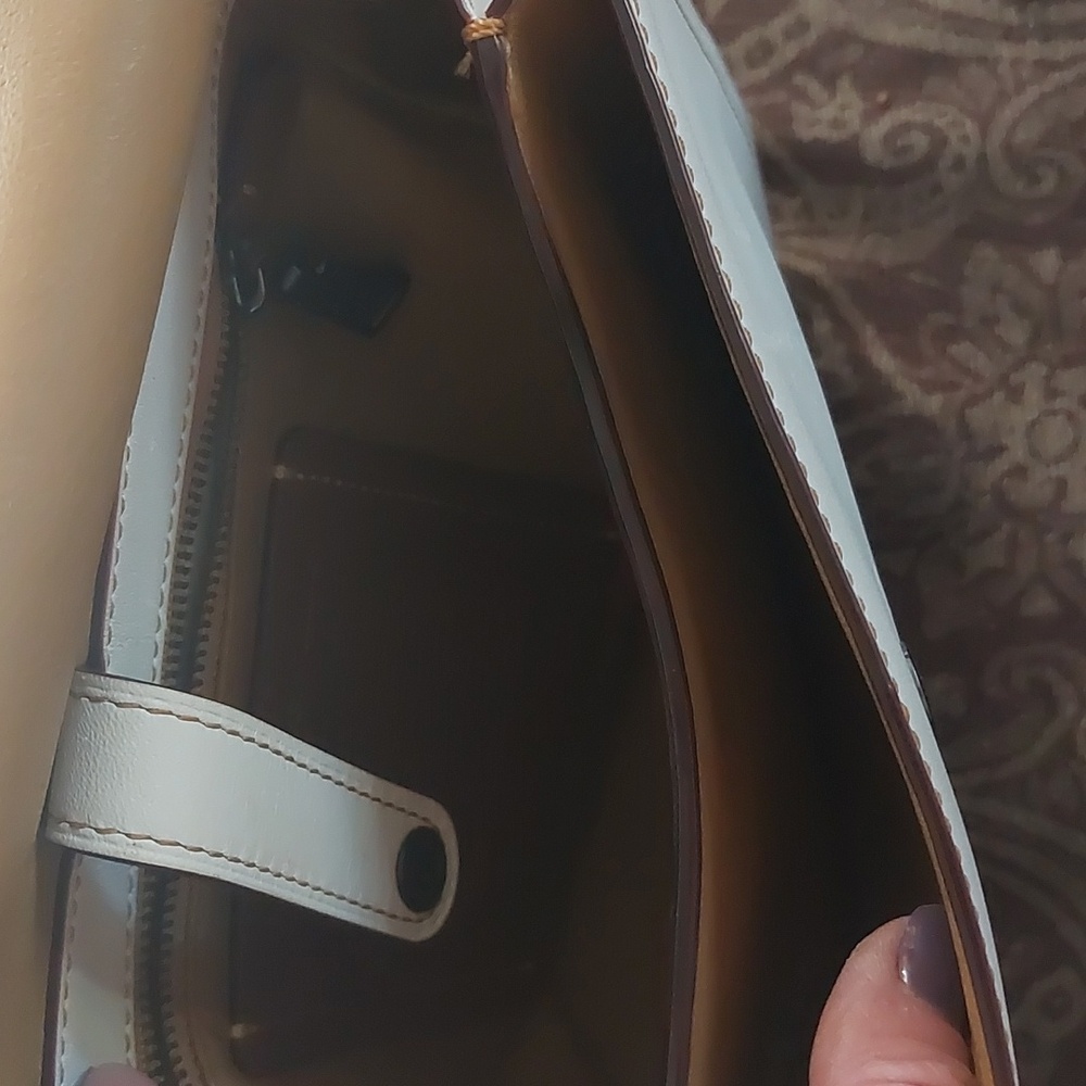 Coach Tea Rose Saddle Bag - Picture 7 of 11